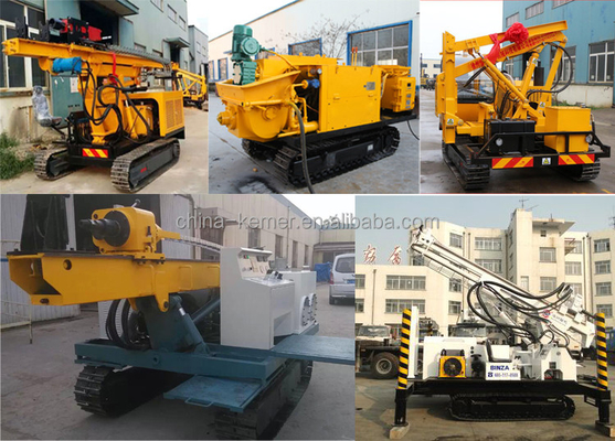 3.5 ton laadvermogen Crawler tracked chassis voor hydraulische boormachine