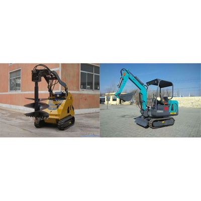 Hydraulische rubbertrackscrawler met trackschassiemachine voor bouwtoepassingen