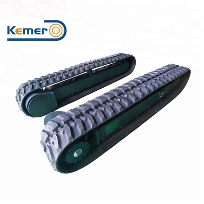 Onderstel van rubbertracks voor machinebouw
