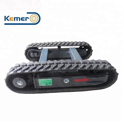 Bouwmachines boorplatformen Mini-crawler chassis met een laadvermogen van 1 ton