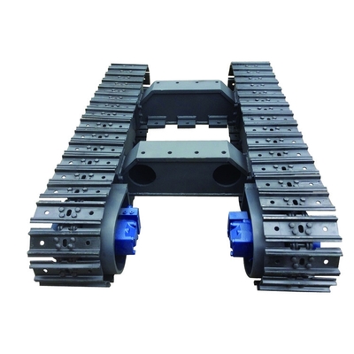 2 ton laadvermogen Hydraulische transmissie Crawler staal onderstel voor Kemer