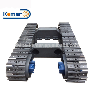 2 ton laadvermogen Hydraulische transmissie Crawler staal onderstel voor Kemer