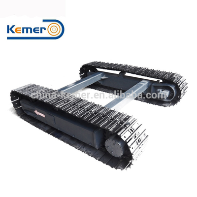 2 ton laadvermogen Hydraulische transmissie Crawler staal onderstel voor Kemer
