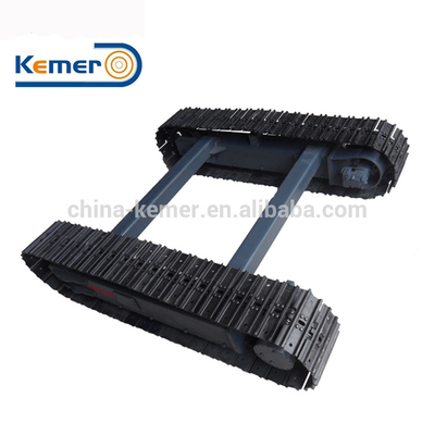 2 ton laadvermogen Hydraulische transmissie Crawler staal onderstel voor Kemer