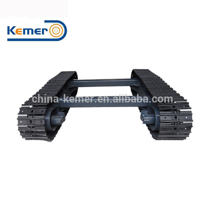 2 ton laadvermogen Hydraulische transmissie Crawler staal onderstel voor Kemer