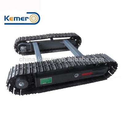 2 ton laadvermogen Hydraulische transmissie Crawler staal onderstel voor Kemer