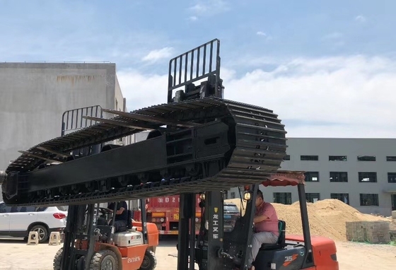 Onderstel van 80 ton staal spoor voor machines en andere compatibele merken